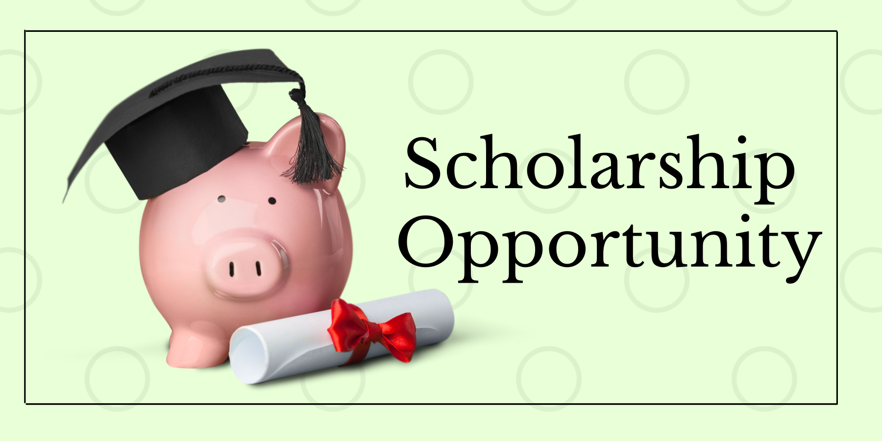 Scholarship Opportunity stock